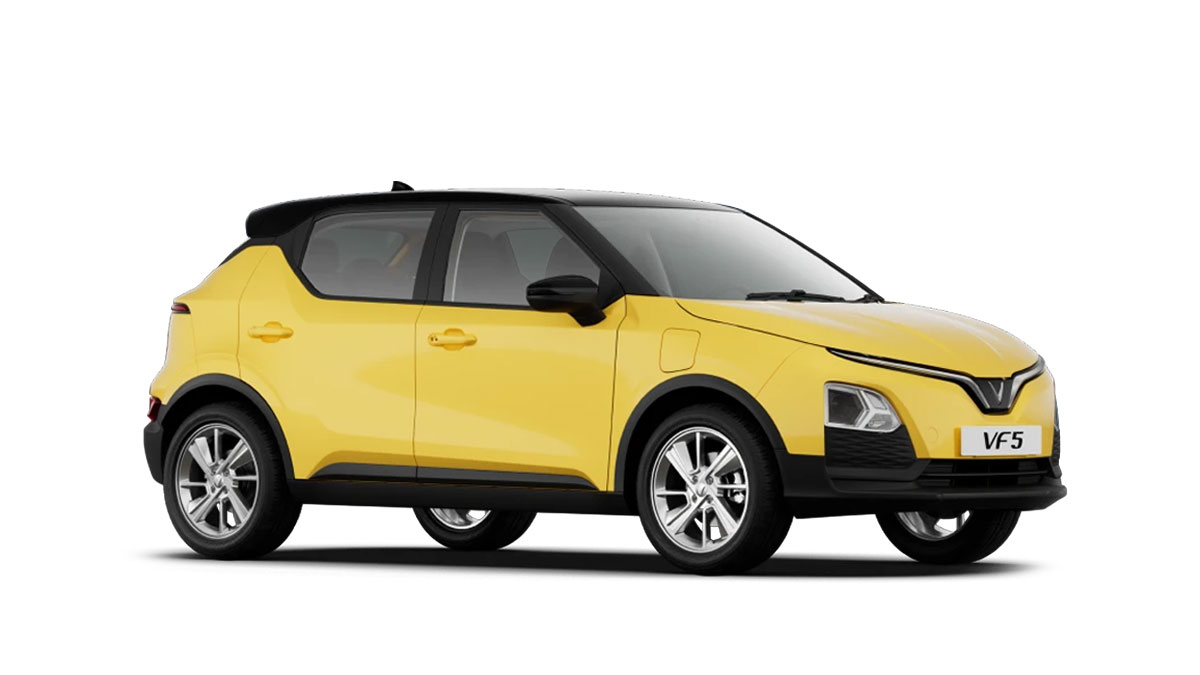 VinFast VF5 màu vàng tại Hà Nội